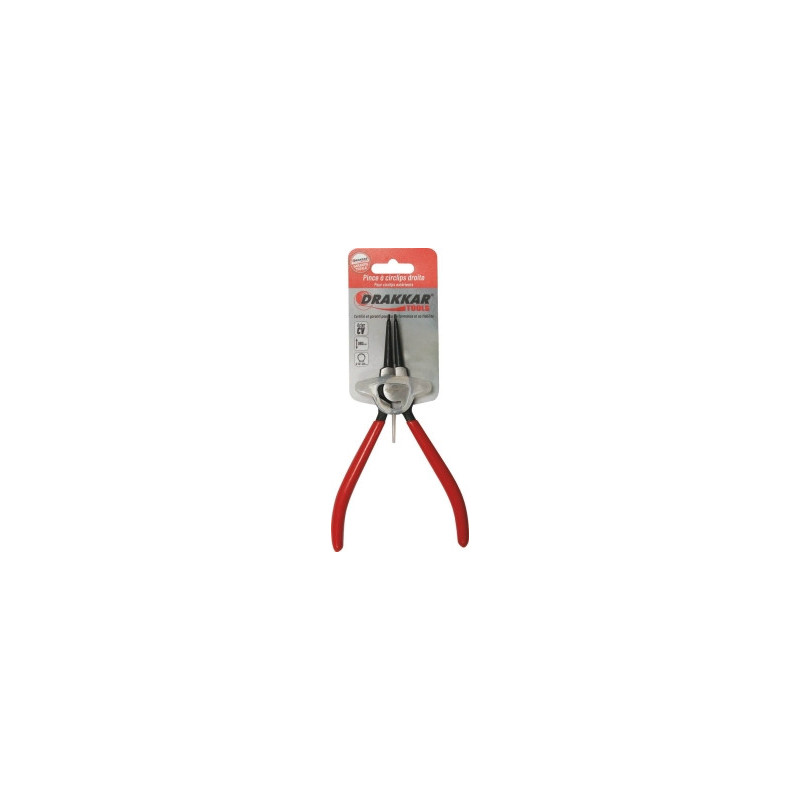 Pince droite Drakkar 180mm pour circlips extérieur_ref SOD12533