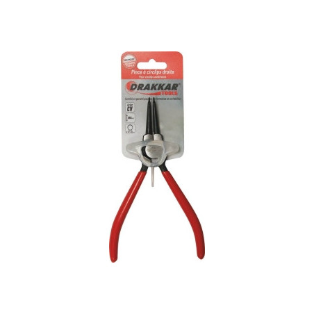 Pince droite Drakkar 180mm pour circlips extérieur_ref SOD12533