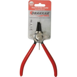 Pince coudée Drakkar 180mm – pour circlips extérieur_ref SOD12537