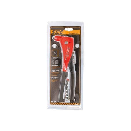 Pince à riveter compacte Drakkar 255mm – Manche gainé PVC_ref SOD12589