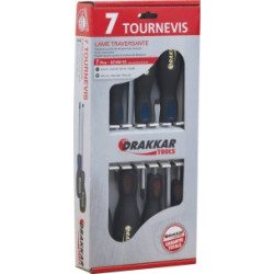 Jeu de tournevis plats et Phillips® Drakkar_ref SOD13338-2