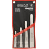 Lot de 4 burins plat mécanicien Drakkar – Longueur 125 à 250mm_ref SOD13550