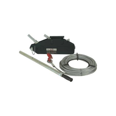 Tire-câble manuel Drakkar 1600 kg avec câble 20 m_ref SOD15258
