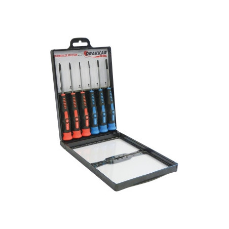 Jeu de mini tournevis de précision Drakkar 6 pièces_ref SOD15423
