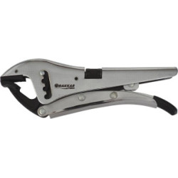 Pince étau 220 mm Drakkar à 4 crans bec court_ref SOD15494