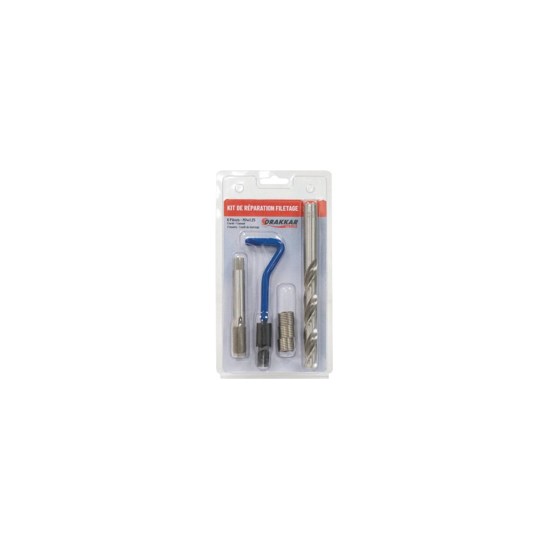 Kit de réparation filetage Drakkar M14x1,25_ref SOD17981