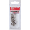 Blister de 12 inserts filetés M5x0,8 Drakkar_ref SOD17982-1