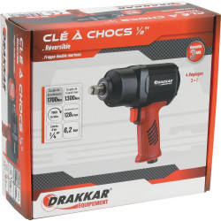 Clé à chocs pneumatique 1/2" Drakkar composite_ref SOD51166-2