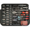 Mallette à outils Drakkar sur roues 133 pièces_ref SOD15157-8