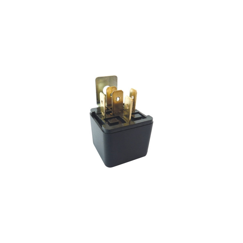 Relais électrique 12V / 30A 5 bornes SODELEC pour automobile et équipement électrique_ref SOD16061