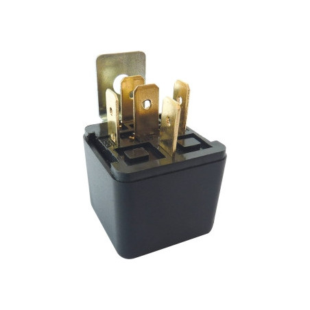 Relais électrique 12V / 30A 5 bornes SODELEC pour automobile et équipement électrique_ref SOD16061