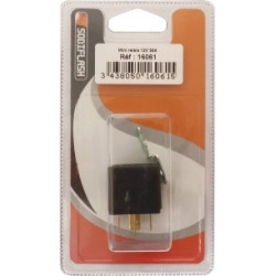 Blister relais électrique 12V / 30A 5 bornes SODELEC pour automobile et équipement électrique_ref SOD16061