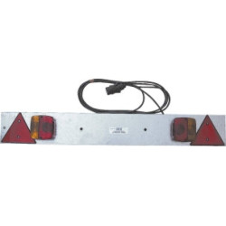 RAMPE D'ÉCLAIRAGE ARRIÈRE 1M POUR REMORQUE BAGAGÈRE