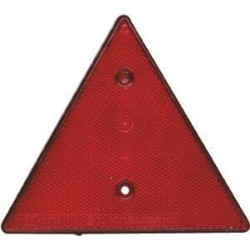 Triangle réfléchissant rouge pour remorque à fixer entraxe 70 mm SODIFLASH_ref SOD16150