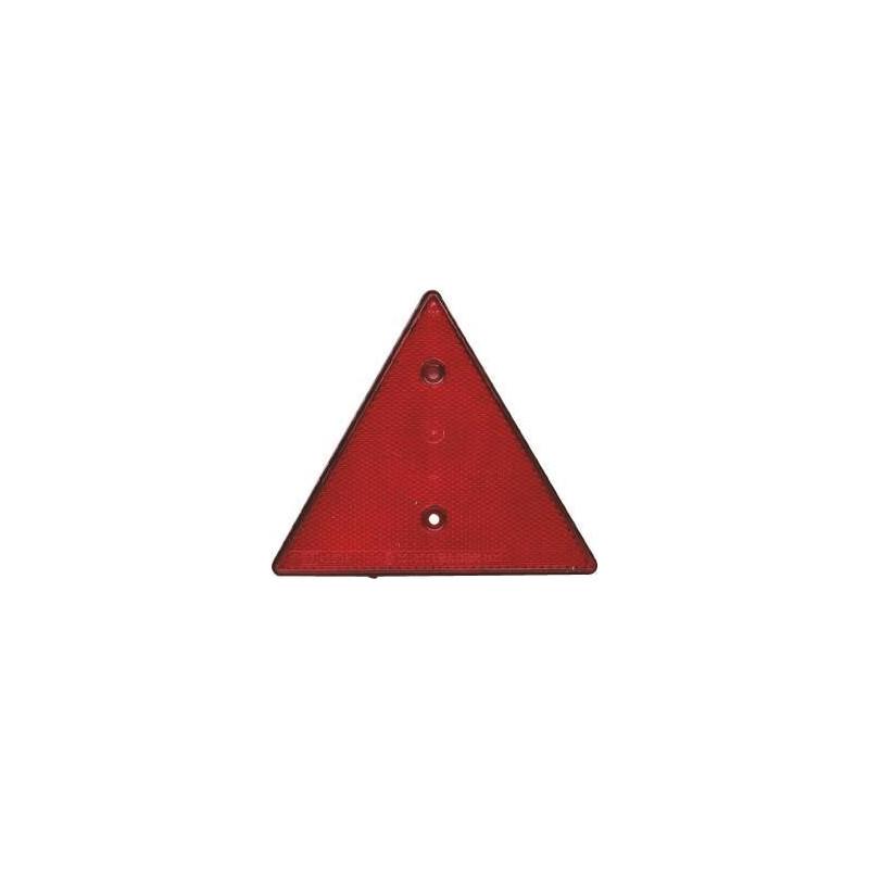 Triangle réfléchissant rouge pour remorque à fixer entraxe 70 mm SODIFLASH_ref SOD16150