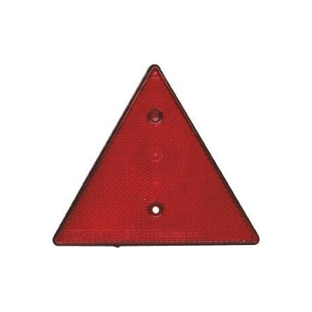 Triangle réfléchissant rouge pour remorque à fixer entraxe 70 mm SODIFLASH_ref SOD16150