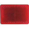 CATADIOPTRE RECTANGLE 56X39MM ADHÉSIF ROUGE