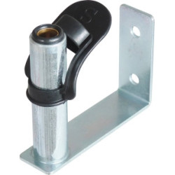 Connexion sur tige équerre pour gyrophare avec capuchon caoutchouc entraxe 40 mm SODIFLASH_ref SOD16392