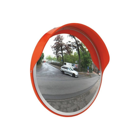 MIROIR DE SÉCURITÉ INTÉRIEUR/EXTÉRIEUR INCASSABLE 300MM