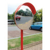 MIROIR DE SÉCURITÉ INTÉRIEUR/EXTÉRIEUR INCASSABLE 600MM