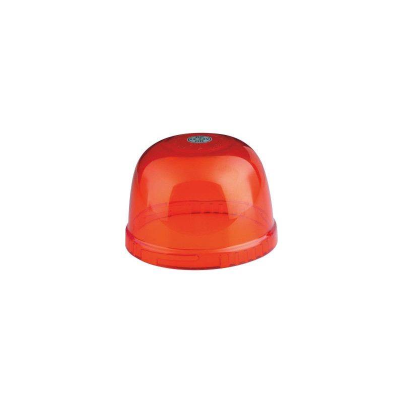 Cabochon de rechange rouge pour gyrophare double flash SOD16301 / SOD16303 SODIFLASH