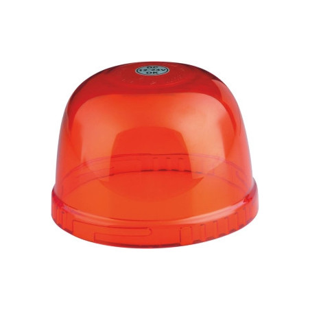 Cabochon de rechange rouge pour gyrophare double flash SOD16301 / SOD16303 SODIFLASH