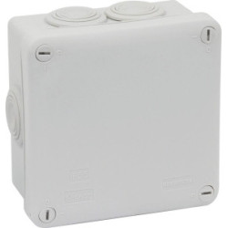 BOÎTE DE DÉRIVATION ÉTANCHE CARRÉE 115X115MM