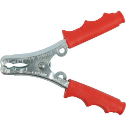 Pince batterie en tôle rouge 60A 115 mm SODISTART pour câble de démarrage_ref SOD04139