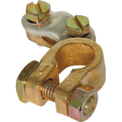 Colliers de batterie DRAKKAR VL à barrette et double serrage pour bornes positive et négative_ref SOD04213