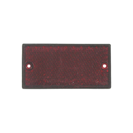 Catadioptre AJBA rectangulaire rouge à fixer_ref SOD16212