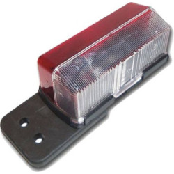 Feu de gabarit AJBA rouge et blanc sur languette_ref SOD17216