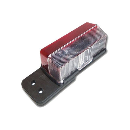 Feu de gabarit AJBA rouge et blanc sur languette_ref SOD17216