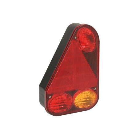 FEU ARRIÈRE VERTICAL 12V GAUCHE 5 FONCTIONS AVEC CONNECTEUR 5 PLOTS 219X146MM