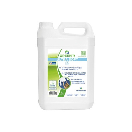 ASSOUPLISSANT CONCENTRÉ HYPOALLERGÉNIQUE ECOLABEL - BIDON DE 5L