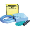 KIT INTERVENTION DE 39PIÈCES HYDROCARBURES CAPACITE ABSORPTION 20L