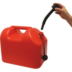 JERRICAN PLASTIQUE 20L + BEC VERSEUR