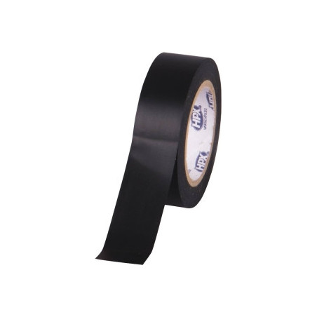 Lot de 10 rubans adhésifs isolants PVC HPX noir 19mm x 20m_ref SOD20362
