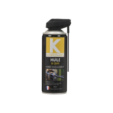 huile de coupe karzhan aerosol 400ml pour usinage metal_ref SOD24570