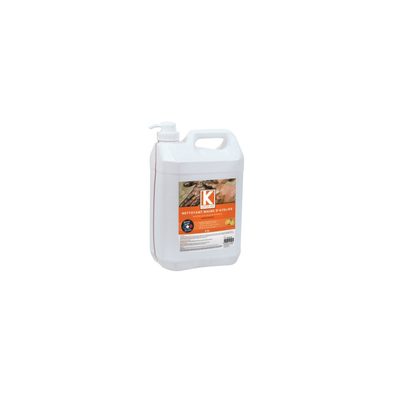 nettoyant mains atelier orange 4,5l agrumes_ref SOD58148