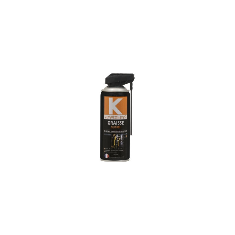 aerosol graisse silicone Karzhan 400ml_ref SOD24578