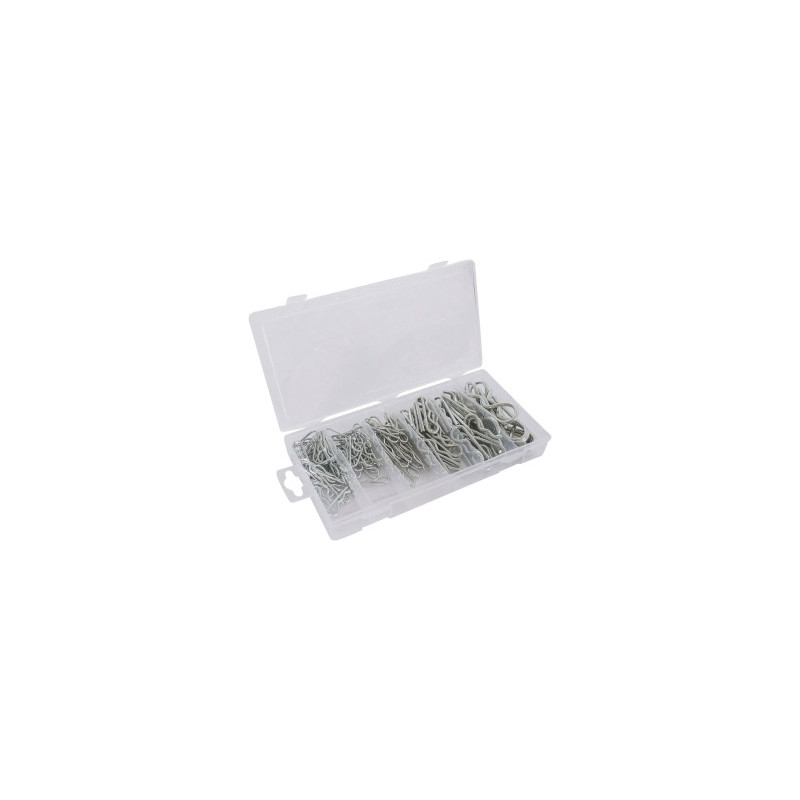 assortiment 150 goupilles beta klipper diametre 1.8 a 4mm_ref SOD14090