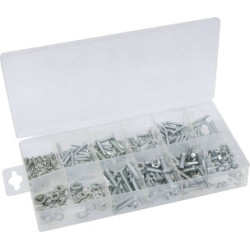 assortiment 347 vis métal bois rondelles écrous klipper_ref SOD14160