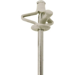 Rivet aluminium blanc spécial plaque d’immatriculation 4x18 mm_ref SOD23915.25-1