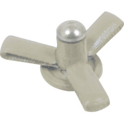 Rivet aluminium blanc spécial plaque d’immatriculation 4x18 mm_ref SOD23915.25-2