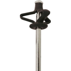 Rivet aluminium noir spécial plaque d’immatriculation 4x18 mm_ref SOD23920.25-1