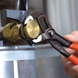 PINCE MULTIPRISE ENTREPASSÉE AVEC BOUTON POUSSOIR COBRA® 180MM - CARTE