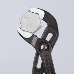 PINCE MULTIPRISE ENTREPASSÉE AVEC BOUTON POUSSOIR COBRA® 560MM