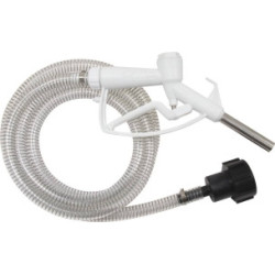 Kit gravité AdBlue 3 m Ø19 mm raccord IBC DIN61 avec pistolet manuel DRAKKAR_ref SOD08420