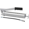 Pompe à graisse manuelle avec flexible 300 mm et agrafe 4 mors STILKER_ref SOD10472