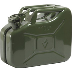 Jerrican métal U.S. 10 litres homologué carburant DRAKKAR_ref SOD18701